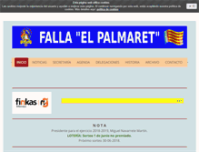Tablet Screenshot of fallaelpalmaret.com